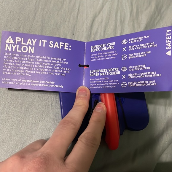 NWT! LE SPACEJAM! BarkBox SuperChewer Space Jam Chew! - Picture 5 of 6